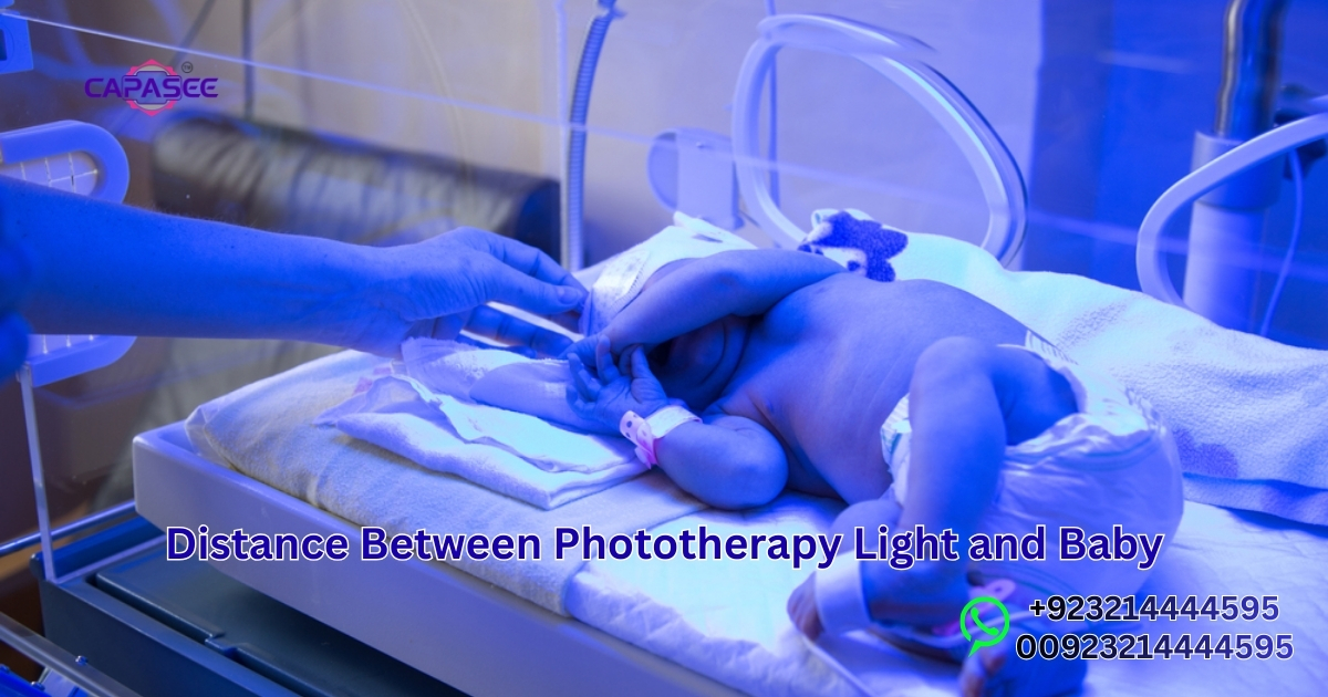 Distance Between Phototherapy Light and Baby